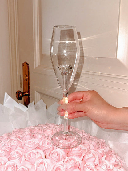 ‘100-Carat’ Diamond Champagne Flute Set of 2™️