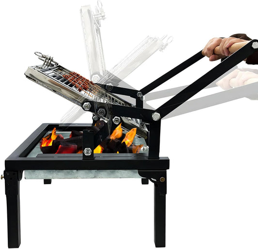Charcoal Flip Grill for BBQ