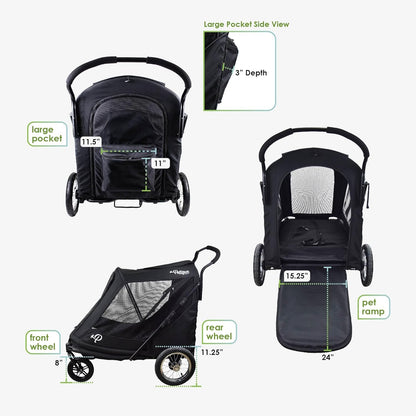 Apollo Elite Pet Stroller