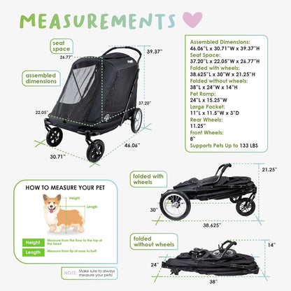 Apollo Elite Pet Stroller