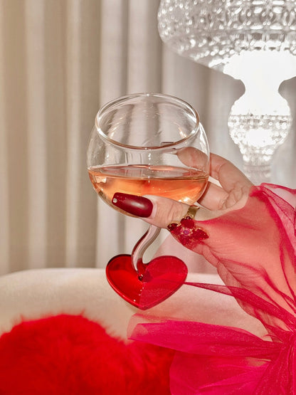 “My Valentine” Wine Glass Cup Set of 2