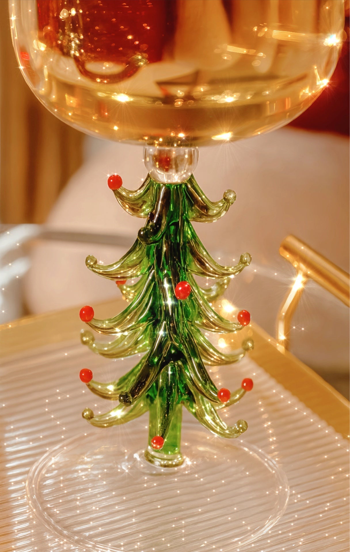Merry Christmas Wine Flute Set of 2