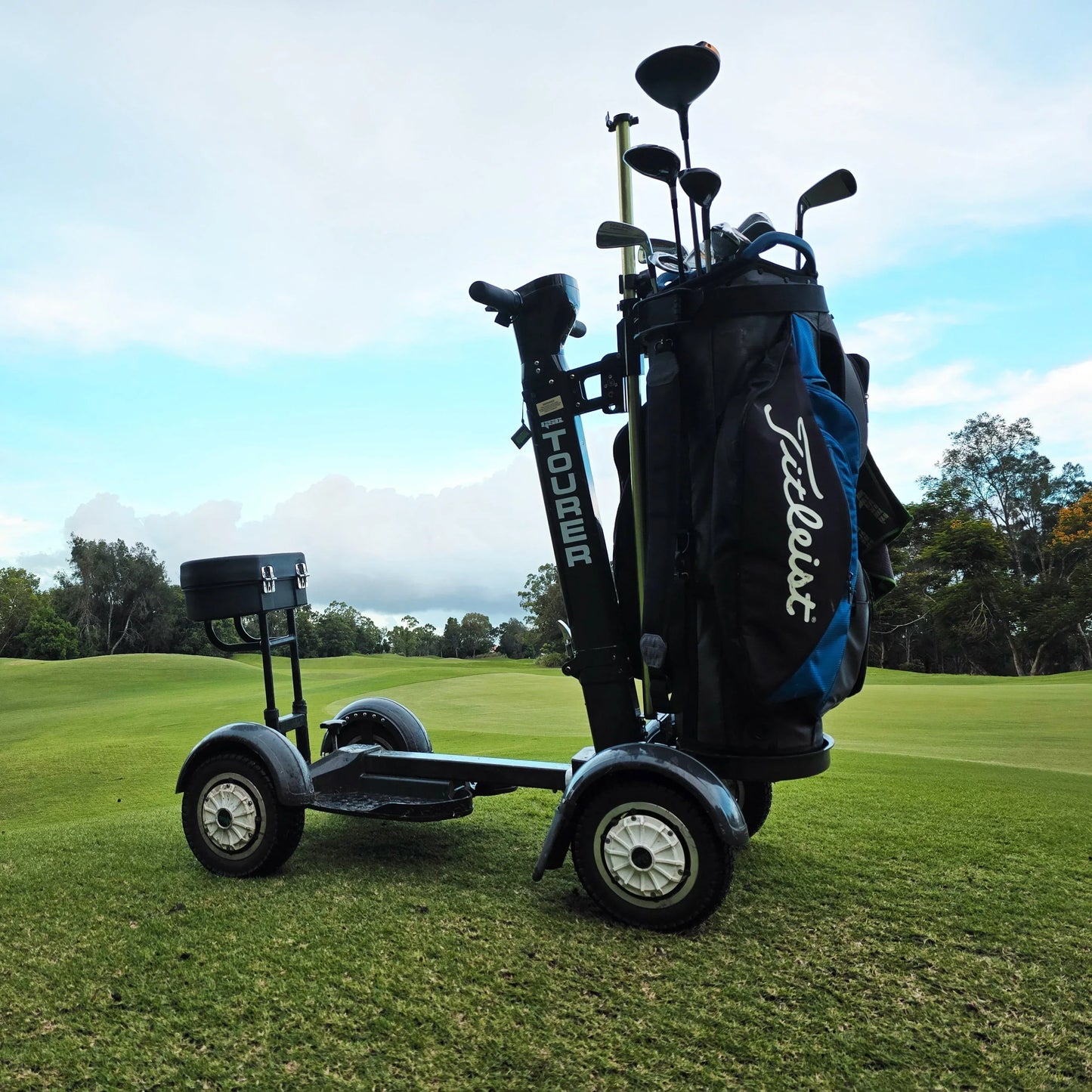 Electric Golf Caddy | Top Speed 15 mph, 36+holes & Free Shipping