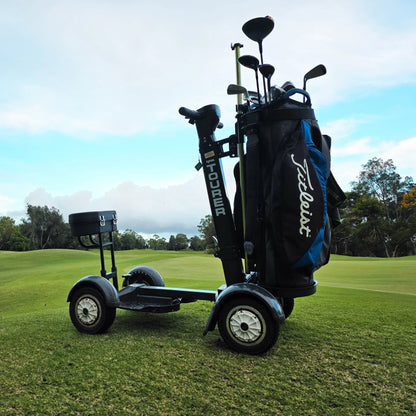 Electric Golf Caddy | Top Speed 15 mph, 36+holes & Free Shipping