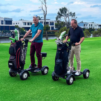 Electric Golf Caddy | Top Speed 15 mph, 36+holes & Free Shipping
