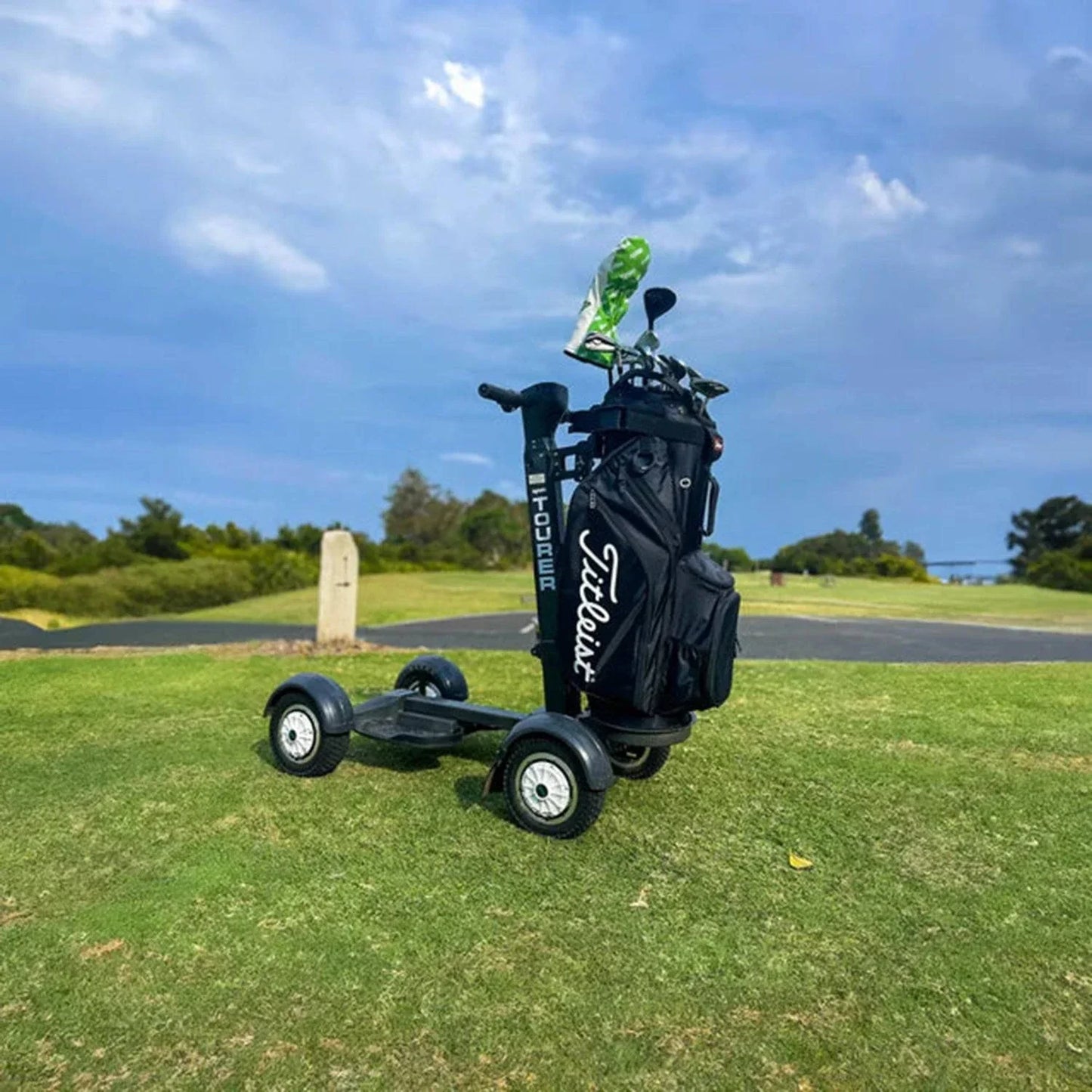 Electric Golf Caddy | Top Speed 15 mph, 36+holes & Free Shipping