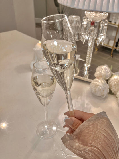 ‘100-Carat’ Diamond Champagne Flute Set of 2™️