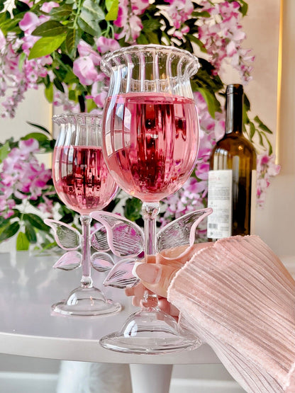 Dreamy Butterfly Wine Glass Cup Set of 2