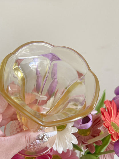 Blooming Tulip Glass Cup Set Of 2